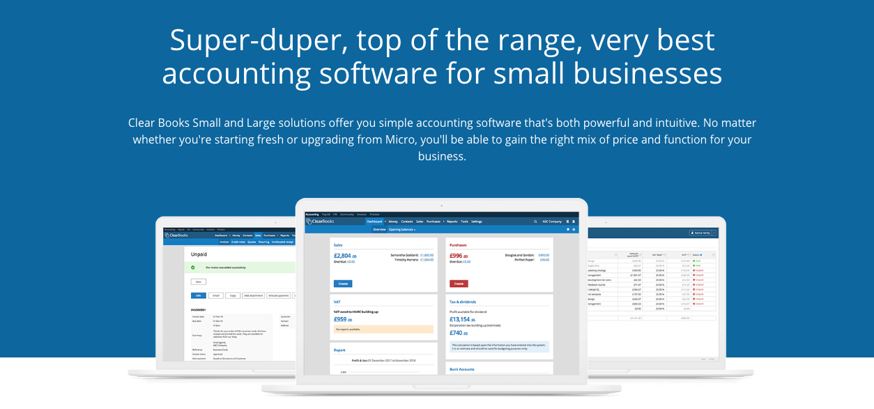 accounting software for mac for small business