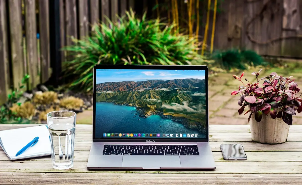 A laptop on a personal desk, ready to do their Self-Employed Allowable Expenses