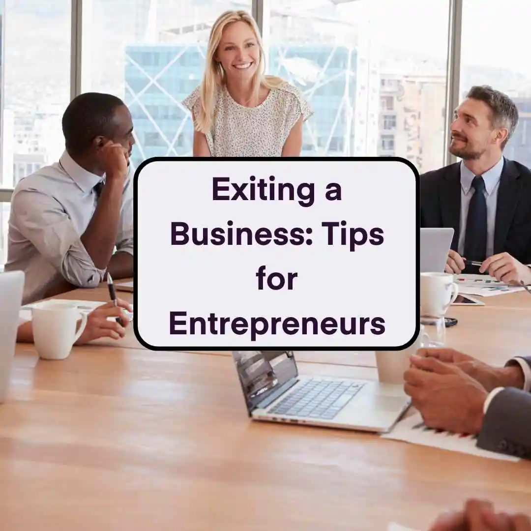 Exiting a business Image