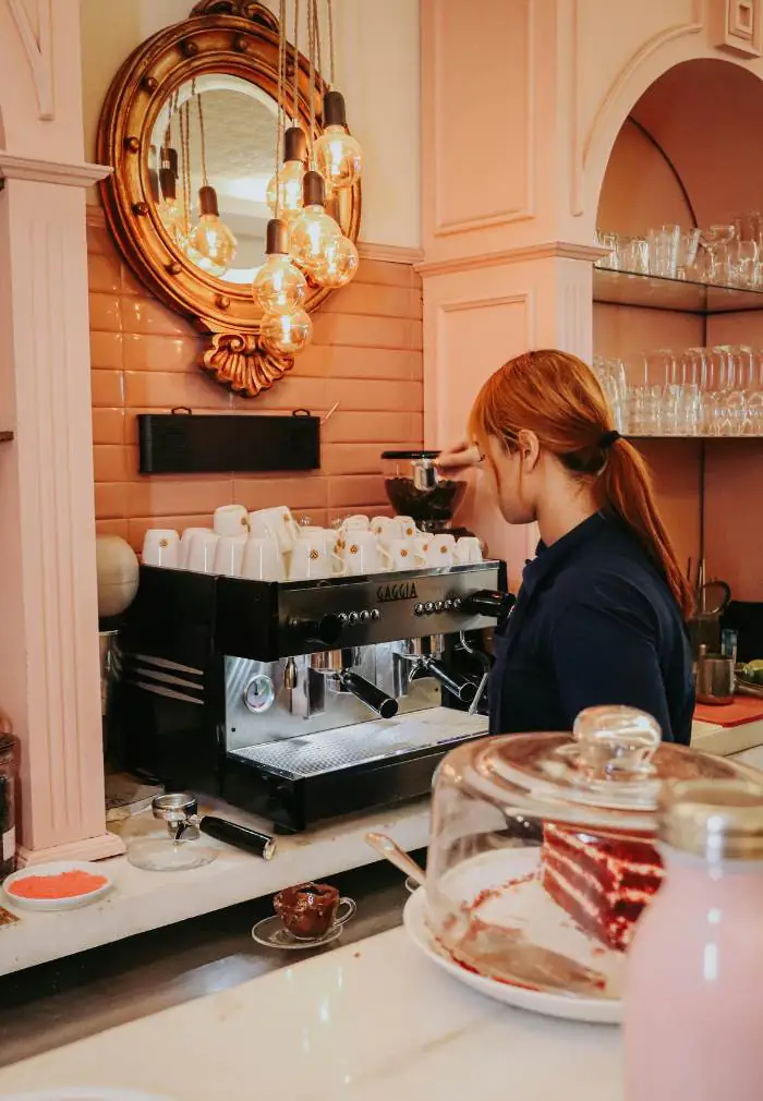 outsourced finances for a Cafe