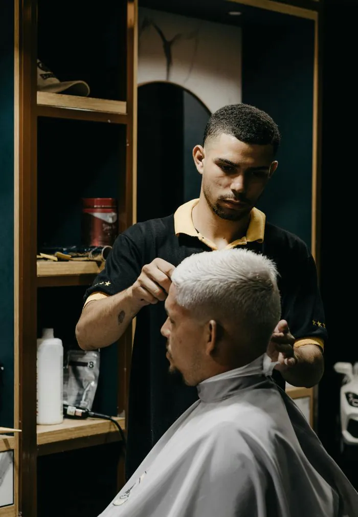 Selling a business valuation image. Hair salon.