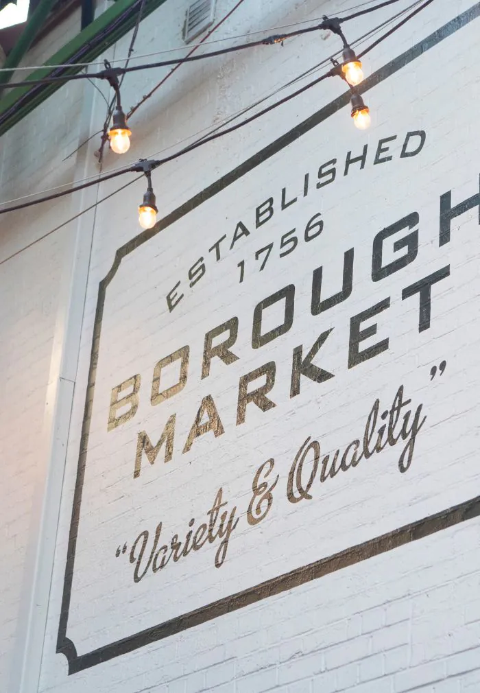 Borough Market in London